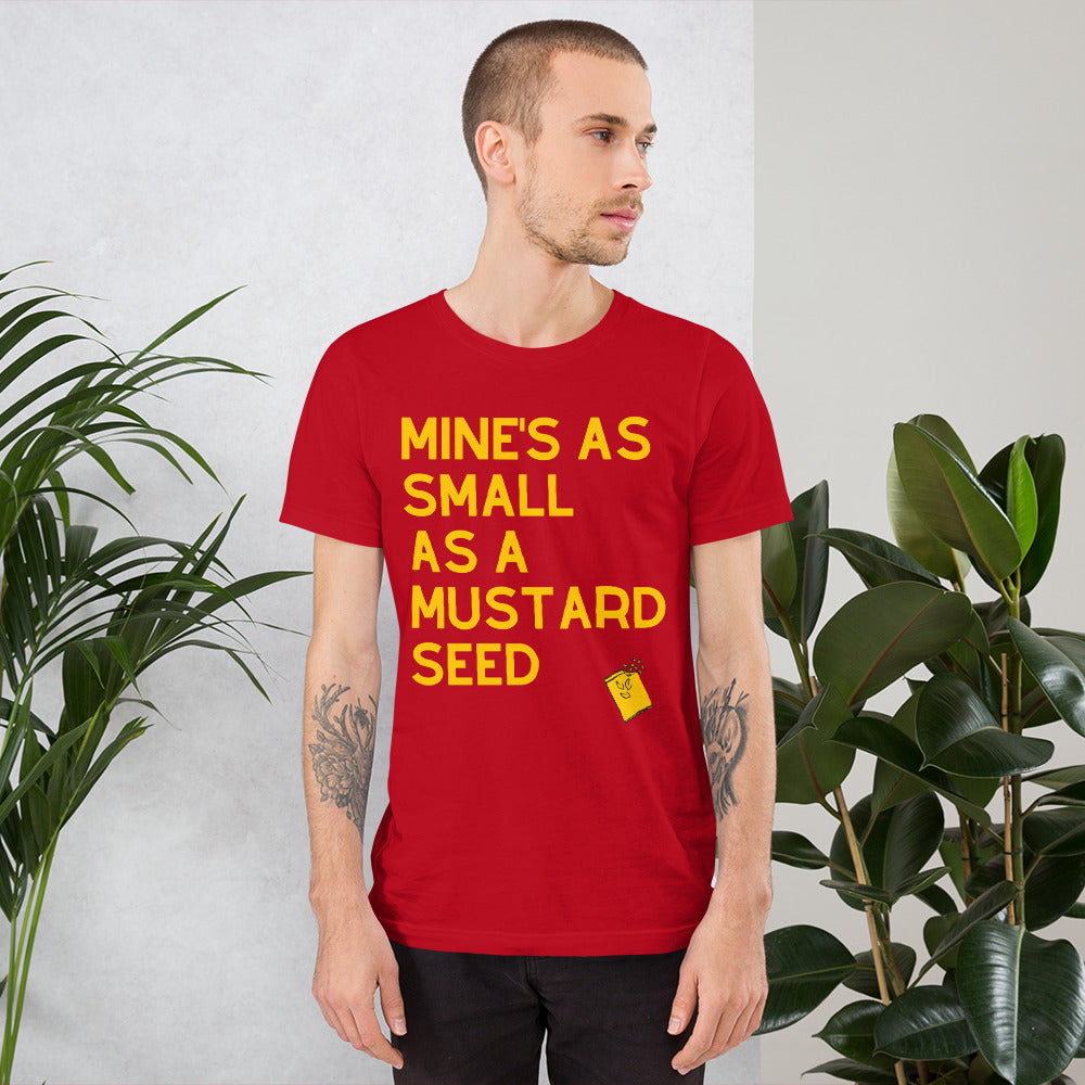 Mustard Seed Colour Short-Sleeve Unisex T-Shirt