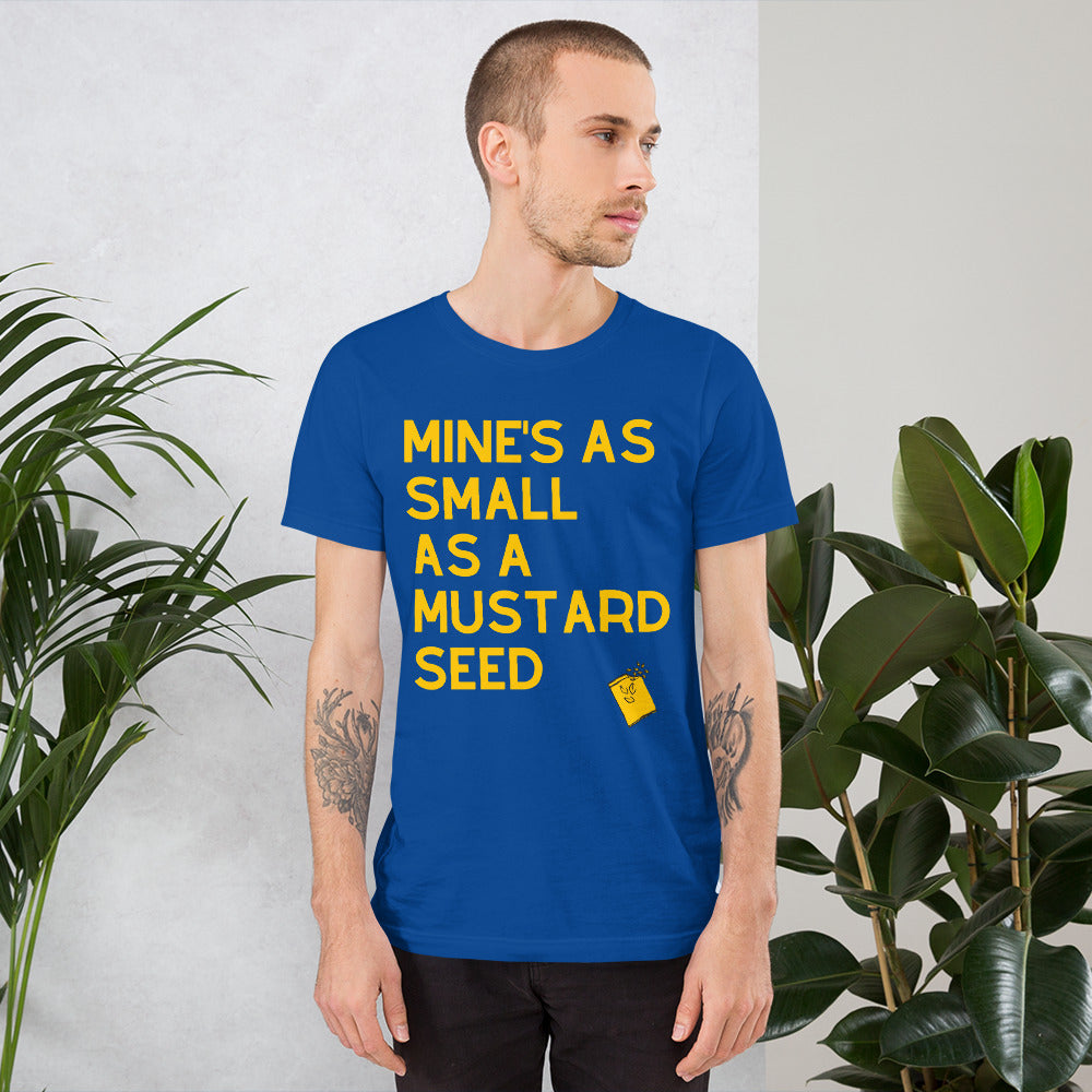 Mustard Seed Colour Short-Sleeve Unisex T-Shirt