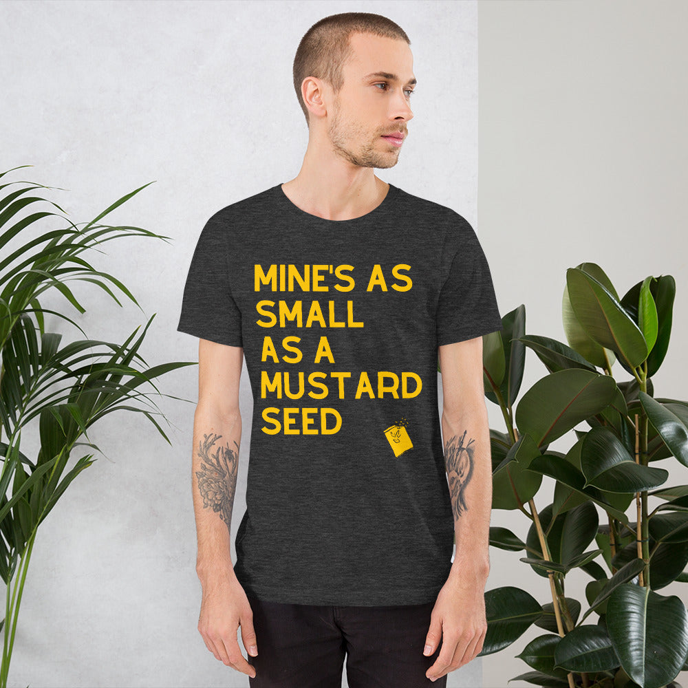 Mustard Seed Colour Short-Sleeve Unisex T-Shirt