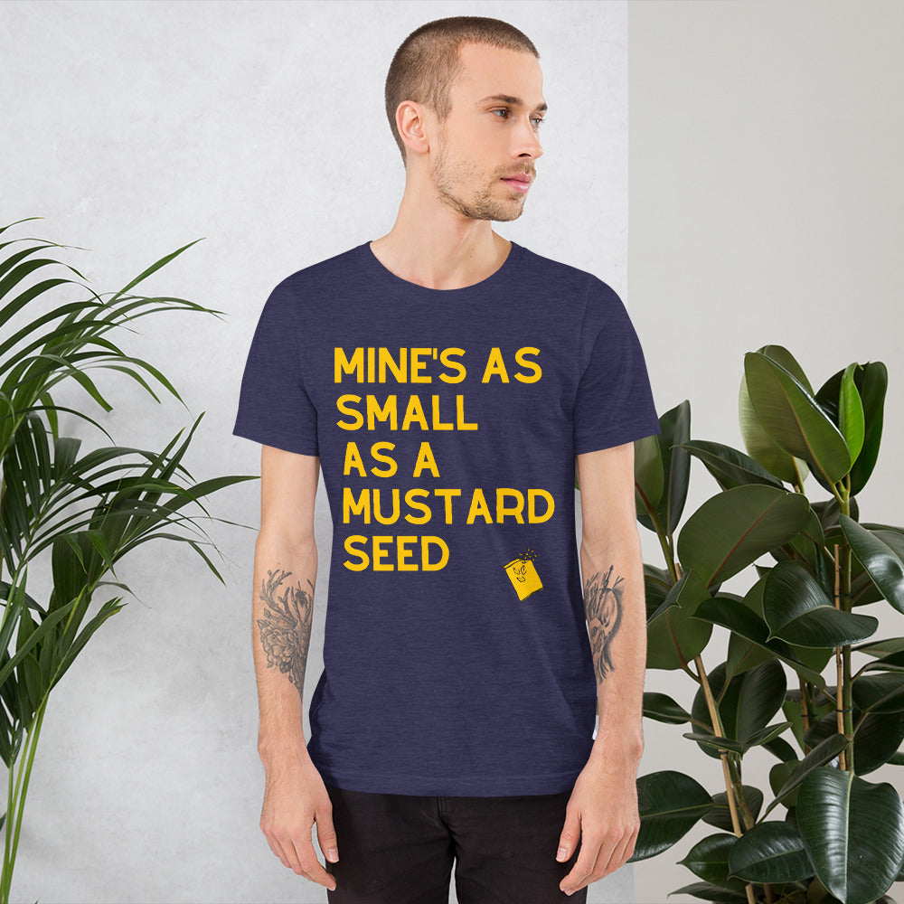 Mustard Seed Colour Short-Sleeve Unisex T-Shirt