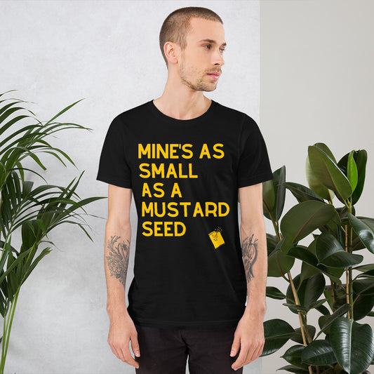 Mustard Seed Colour Short-Sleeve Unisex T-Shirt